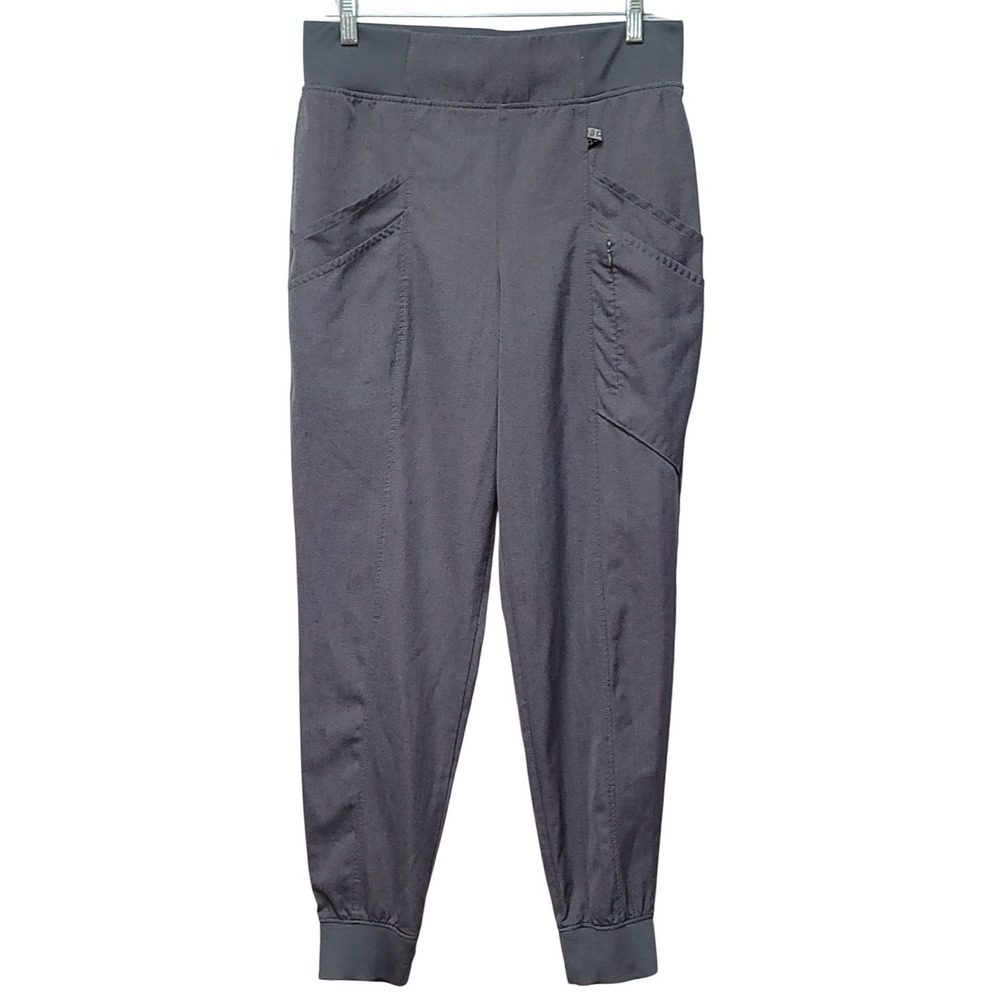 Cuddl Duds Womens Grey Heather Jogger Pants S Soft Hospital Wear Athleisure Cozy